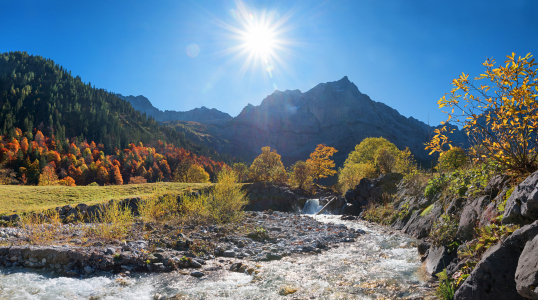 Bild-Nr: 12121754 Rißbach im Karwendel Herbstlandschaft Erstellt von: SusaZoom