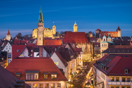 Bild-Nr: 12121761 Nürnberg bei Nacht Erstellt von: Mapics