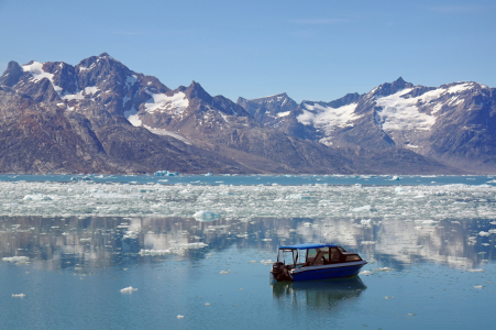 Bild-Nr: 12131770 Das blaue Boot Erstellt von: reinhard Pantke