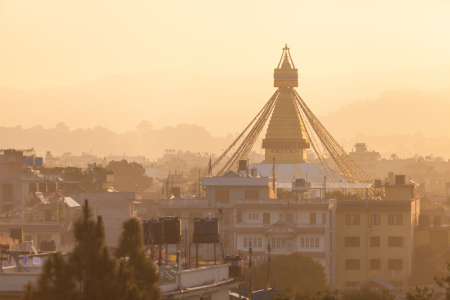 Bild-Nr: 12142725 Bodnath Stupa in Kathmandu in Nepal Erstellt von: janschuler