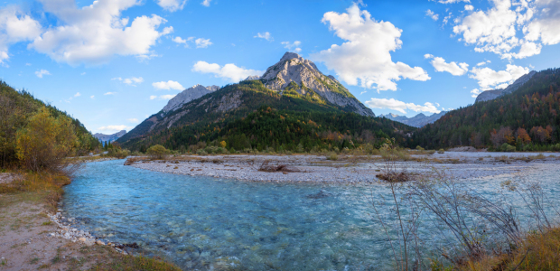 Bild-Nr: 12162160 Rißbach im Karwendel Landschaftspanorama korr Erstellt von: SusaZoom