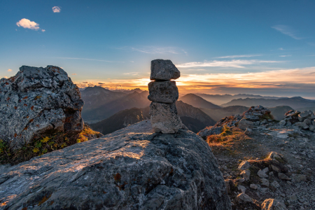 Bild-Nr: 12171274 Sonnenuntergang am Berg Erstellt von: mindscapephotos