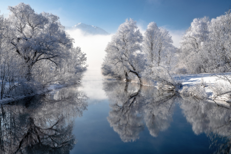 Bild-Nr: 12171308 Wintermorgen in Bayern Erstellt von: Achim Thomae