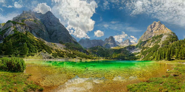 Bild-Nr: 12181506 Ehrwalder Alm mit Seebensee Erstellt von: Rucker