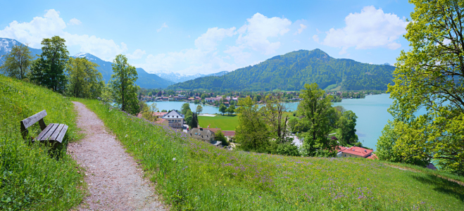 Bild-Nr: 12202383 Aussichtspunkt Leeberg am Tegernsee Erstellt von: SusaZoom