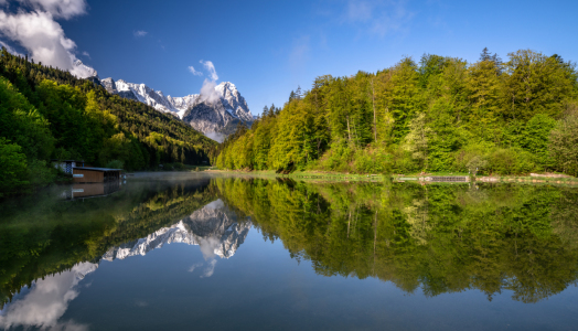 Bild-Nr: 12203611 Frühling am Riessersee in Bayern Erstellt von: Achim Thomae