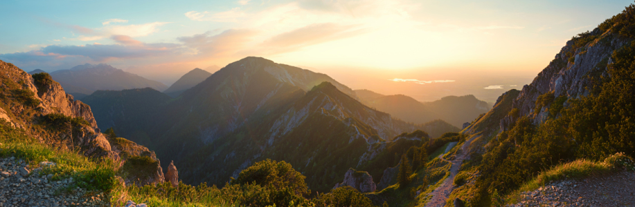 Bild-Nr: 12216905 Abendstimmung am Herzogstand Bayerische Alpen Erstellt von: SusaZoom