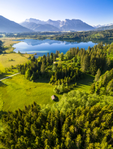 Bild-Nr: 12219438 Bayern von oben Erstellt von: Achim Thomae