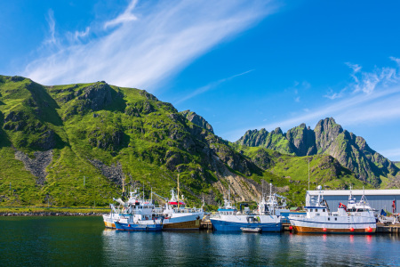 Bild-Nr: 12231051 Fischerboote auf den Lofoten in Norwegen Erstellt von: Rico Ködder