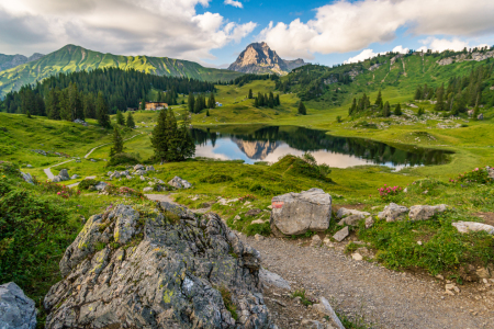 Bild-Nr: 12241045 Naturjuwel Körbersee im Lechquellengebirge Erstellt von: mindscapephotos