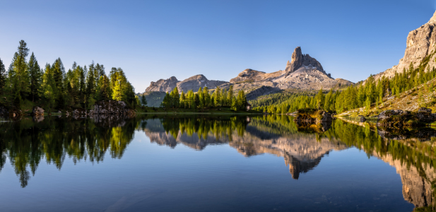 Bild-Nr: 12242100 Lago di Federa in den Dolomiten Erstellt von: Achim Thomae