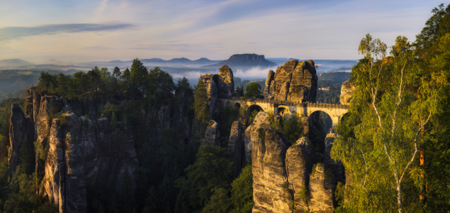 Bild-Nr: 12246683 Basteibrücke im Sommer Erstellt von: Daniela Beyer