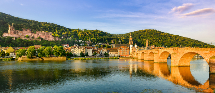 Bild-Nr: 12247406 Old bridge in Heidelberg Erstellt von: Mapics