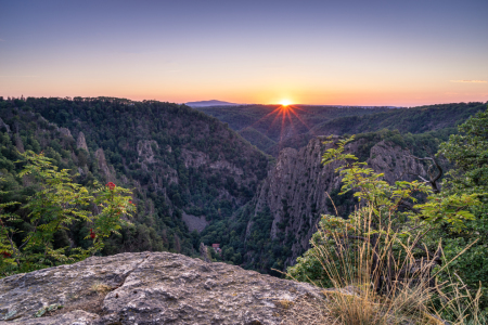 Bild-Nr: 12249035 Sonnenuntergang beim Bodetal Erstellt von: Steffen Henze