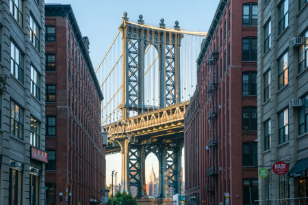 Bild-Nr: 12262024 Manhattan Bridge in New York City Erstellt von: eyetronic