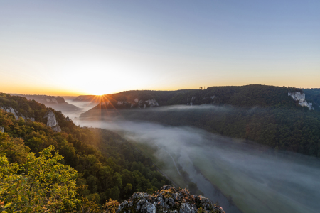 Bild-Nr: 12273663 Naturpark Obere Donau bei Sonnenaufgang Erstellt von: dieterich