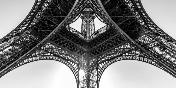 Bild-Nr: 12273666 Eiffelturm in Paris - Schwarzweiss Erstellt von: dieterich