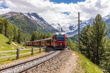 Bild-Nr: 12277507 Bernina Express in der Schweiz Erstellt von: dieterich