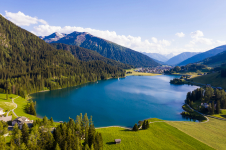 Bild-Nr: 12279506 Davosersee in Davos - Schweiz Erstellt von: dieterich