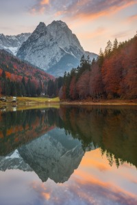 Bild-Nr: 12294062 Riessersee im Abendrot Erstellt von: StefanPrech