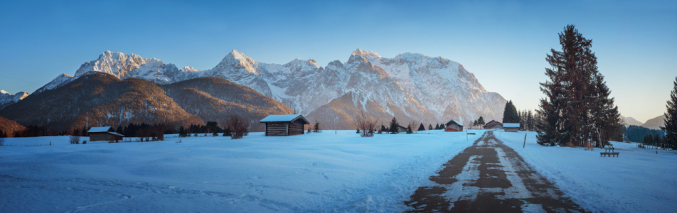 Bild-Nr: 12303331 Winterabend Buckelwiesen im Karwendel Erstellt von: SusaZoom