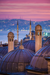 Bild-Nr: 12322421 Sonnenaufgang in Istanbul Erstellt von: Mapics