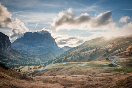Bild-Nr: 12324802 Herbst am Grödner Joch - Südtirol Erstellt von: Michael Blankennagel