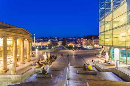 Bild-Nr: 12325547 Schlossplatz in Stuttgart  Erstellt von: dieterich