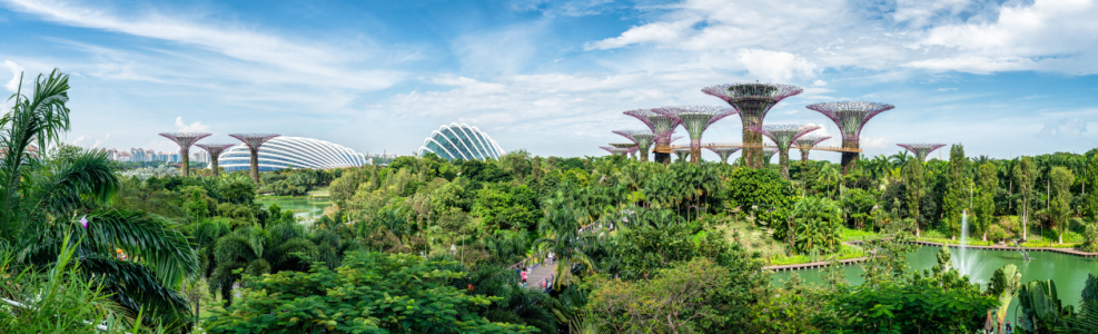 Bild-Nr: 12340718 Gardens by the Bay Panorama Erstellt von: eyetronic