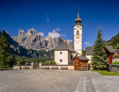 Bild-Nr: 12350021 Alpenidylle in den Dolomiten Erstellt von: Achim Thomae