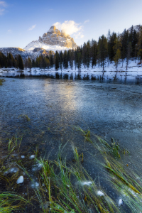 Bild-Nr: 12350644 Eisiger Morgen in den Dolomiten Erstellt von: Daniela Beyer