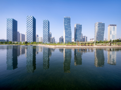 Bild-Nr: 12357105 Moderne Architektur in Songdo Erstellt von: eyetronic