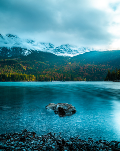 Bild-Nr: 12358531 Eibsee Garmisch-Partenkirchen Long Exposure Erstellt von: Kai-Fischer