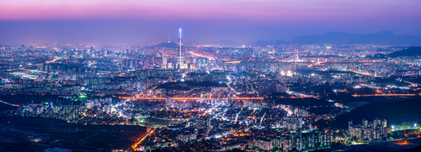 Bild-Nr: 12360497 Seoul Stadtansicht bei Nacht Erstellt von: eyetronic