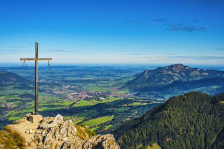 Bild-Nr: 12365472 Sonthofen vom Rubihorn Erstellt von: Walter G. Allgöwer