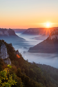 Bild-Nr: 12368891 Oberes Donautal bei Sonnenaufgang Erstellt von: dieterich