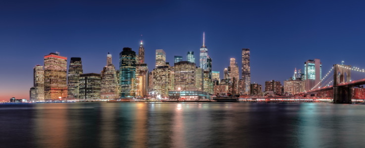 Bild-Nr: 12369625 New York City Panorama Erstellt von: Achim Thomae