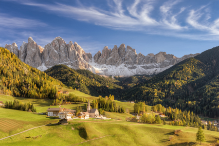 Bild-Nr: 12380288 St Magdalena im Villnösstal in Südtirol Erstellt von: Michael Valjak