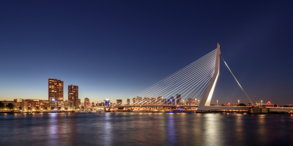 Bild-Nr: 12380925 Rotterdam Skyline Panorama Erstellt von: Michael Valjak