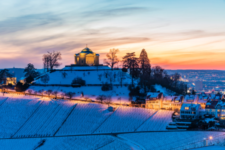 Bild-Nr: 12389014 Grabkapelle in Stuttgart im Winter Erstellt von: dieterich