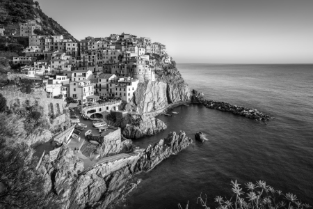 Bild-Nr: 12389111 Manarola in schwarzweiß Erstellt von: eyetronic