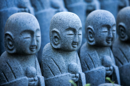 Bild-Nr: 12391580 Buddhistische Jizo Statuen Erstellt von: eyetronic