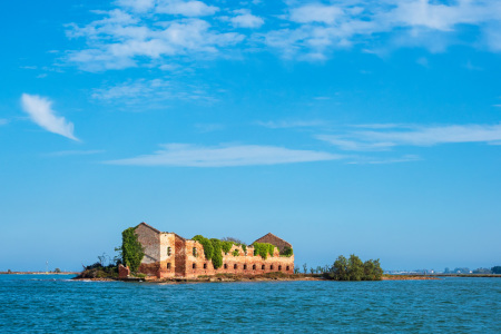 Bild-Nr: 12391711 Blick auf die Insel Madonna del Monte bei Venedig  Erstellt von: Rico Ködder