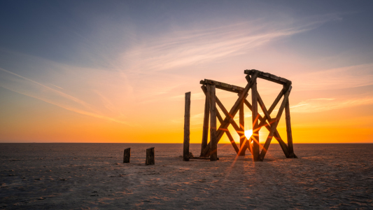 Bild-Nr: 12392794 Sandbank mit Rettungsturm Erstellt von: PH-Photography