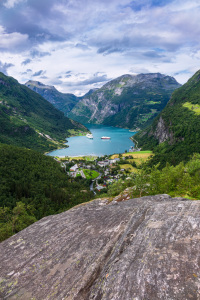 Bild-Nr: 12397086 Blick auf den Geirangerfjord in Norwegen Erstellt von: Rico Ködder