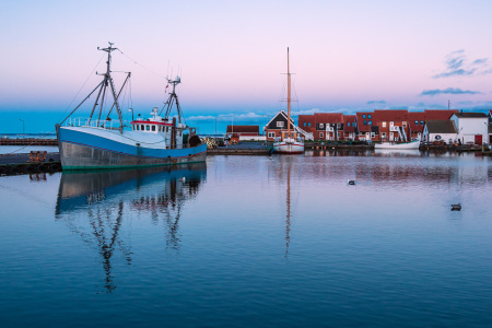 Bild-Nr: 12404952 Blick auf den Hafen von Klintholm Havn in Dänemark Erstellt von: Rico Ködder