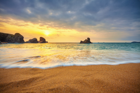 Bild-Nr: 12406795 Abendstimmung am Strand Erstellt von: photoplace