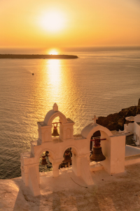 Bild-Nr: 12408703 Sonnenuntergang auf Santorin Erstellt von: Achim Thomae