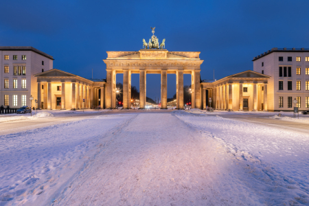 Bild-Nr: 12410287 Brandenburger Tor im Winter Erstellt von: eyetronic