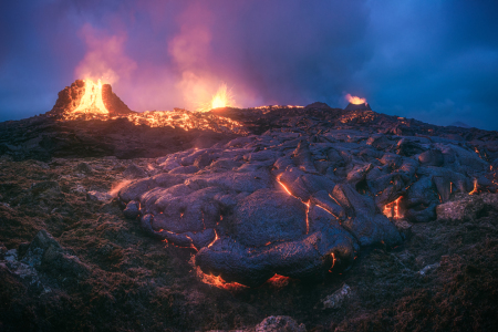 Bild-Nr: 12416008 Island Geldingadalur Vulkan Eruption Erstellt von: Jean Claude Castor